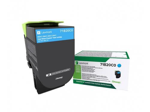 LEXMARK Cyan Toner 71B20C0