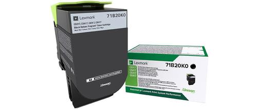 LEXMARK Toner 71B20K0 Black