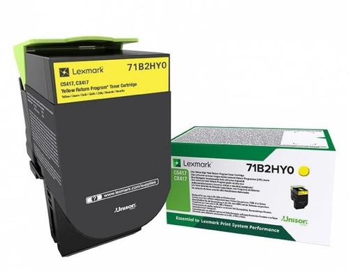 LEXMARK Toner 71B2HY0 Yellow Standard