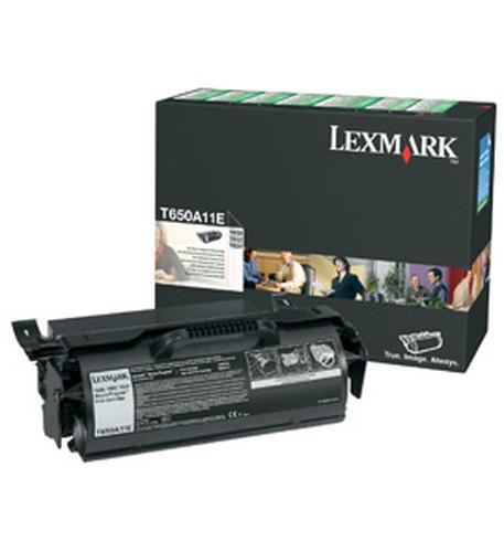 LEXMARK Toner T650A11E Black