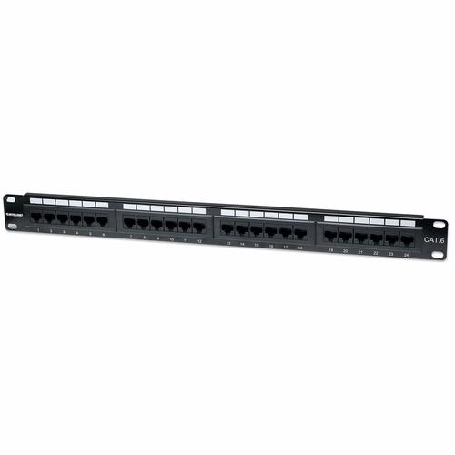 Intellinet Patch panel 1HE 24-Port Cat6 UTP sw