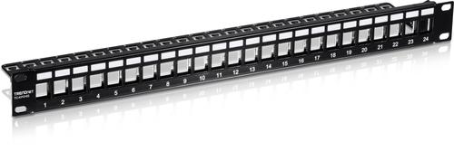 TRENDNET 24-Port Empty Keystone Patchpanel 19"