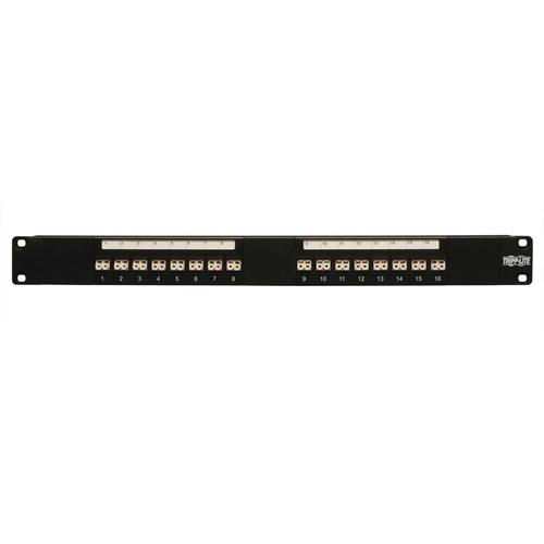 TRIPP LITE N490-016-LCLC 16-Port Fiber Patch Panel, 1U (LC/LC), Multimode or Singlemode