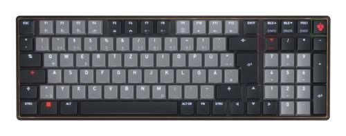Cherry KW550 MX LP Wireless Keyboard DE MX red TKL 96% sw