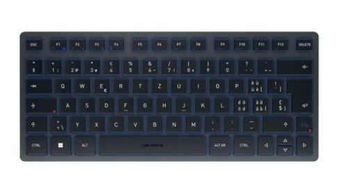 Cherry KW7100 Wireless MINI Keyboard CH TKL 75% Blue-Grey