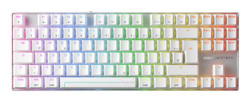 Cherry XTRFY MX 8.2 Wireless RGB Keyboard DE MX Silver TKL 80%