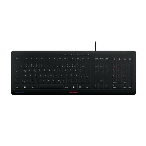 Contour Design Stream keyboard Universal USB QWERTZ German Black