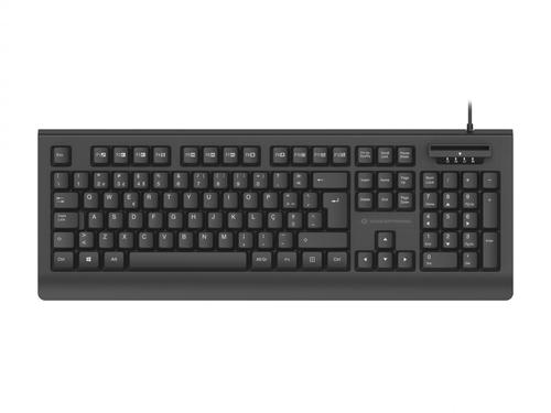 Conceptronic USB Keyboard/Smart ID Card Reader Layout PT sw