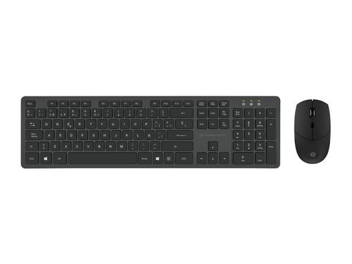 Conceptronic Wireless Keyboard + Mouse Layout ES black
