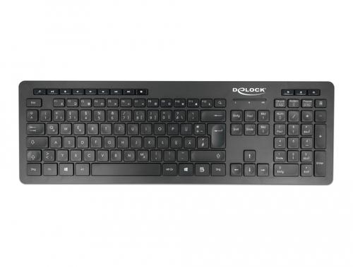 Delock Wireless 2.4 GHz USB keyboard - Silent