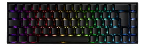 Deltaco Gaming Keyboard DK440R wireless, RGB, black