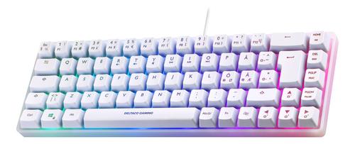 DELTACO GAMING GAM-158-W keyboard USB QWERTY