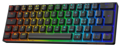 DELTACO GAMING GAM-175 keyboard USB QWERTY Nordic Black