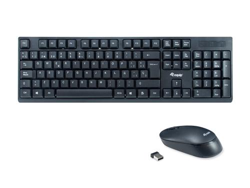 Equip Kombi Wireless Keyboard+Mouse ES black