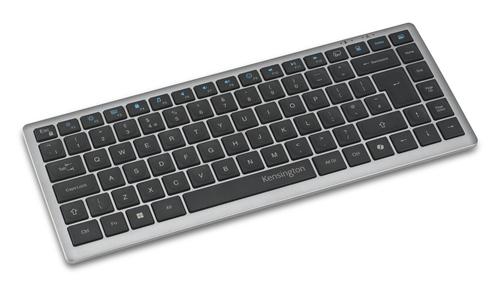 Kensington KB435 EQ Rechargeable Compact Keyboard for Multiple Devices