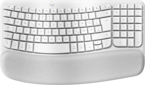 LOGITECH Keyboard 920-012404 / Wave Keys for Mac, White