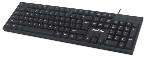 Manhattan USB Keyboard black