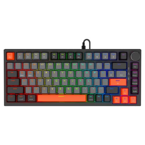 Savio ASTRAL BLACK JADE 3-Color Gaming Keyboard, USB, QWERTY US International