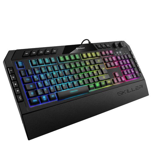 Sharkoon SKILLER SGK5 (black, DE layout, Rubberdome)