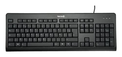 Terra 1500 Keyboard, Mouse Included, Office, USB, QWERTZ, French, Black