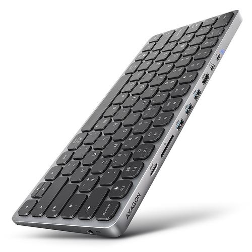AXAGON HMC-KB-GE USB-C 5Gbps KEYBOARD (DE)