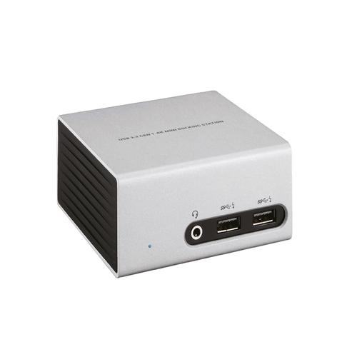 Club3D USB 3.2 Gen 1 4K UHD Mini Docking Station at 30Hz—Ultra-slim Design