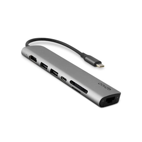 EPICO 9915112100071 interface hub USB Type-C 5000 Mbit/s Grey