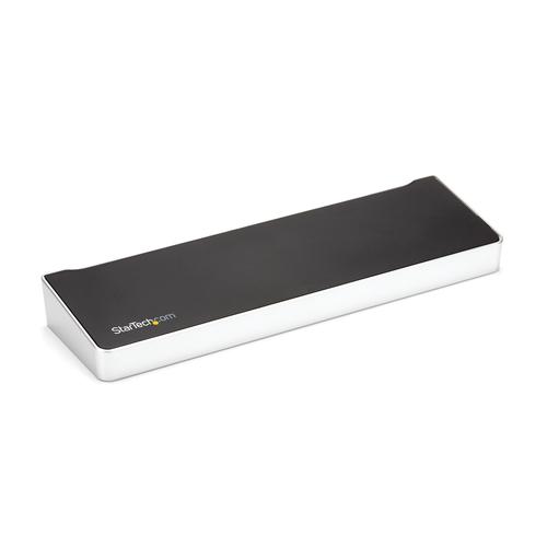 StarTech.com 4K USB-C Dock, Triple UHD 4K Monitor Docking Station, Mac AND Windows, USB C to HDMI AND DisplayPort, 60W Power Delivery, 5x USB 5Gbps Hub - TAA