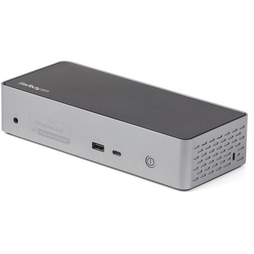 StarTech.com USB-C Dock - 4K 60Hz Quad Monitor DisplayPort AND HDMI - Universal USB-C Docking Station with 100W Power Delivery - USB Hub with 1x USB Type-C AND 3x USB-A, Ethernet, Audio