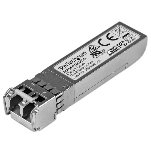StarTech.com Cisco Meraki MA-SFP-10GB-SR Compatible SFP+ Module - 10GBASE-SR - 10GbE Multimode Fiber MMF Optic Transceiver - 10GE Gigabit Ethernet SFP+ - LC 300m - 850nm - DDM Cisco Meraki MS225, MX40