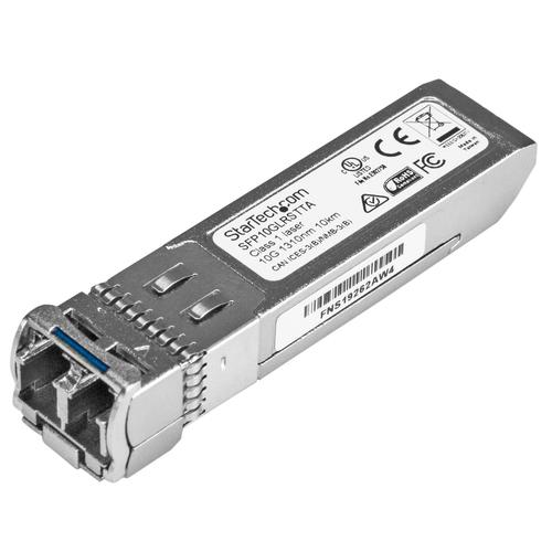StarTech.com Cisco SFP-10G-LR-S Compatible SFP+ Module - 10GBASE-LR - 10GbE Single Mode Fiber SMF Optic Transceiver - 10GE Gigabit Ethernet SFP+ - LC 10km - 1310nm - DDM Cisco Firepower, ASR9000, C930