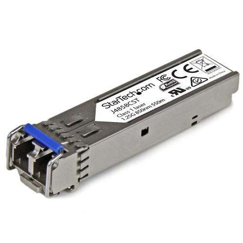 StarTech.com HPE J4858C Compatible SFP Module - 1000BASE-SX - 1GbE Multi-Mode Fiber Optic Transceiver - 1GE Gigabit Ethernet SFP - LC 550m - 850nm - DDM HPE 1400, 1700, 1820