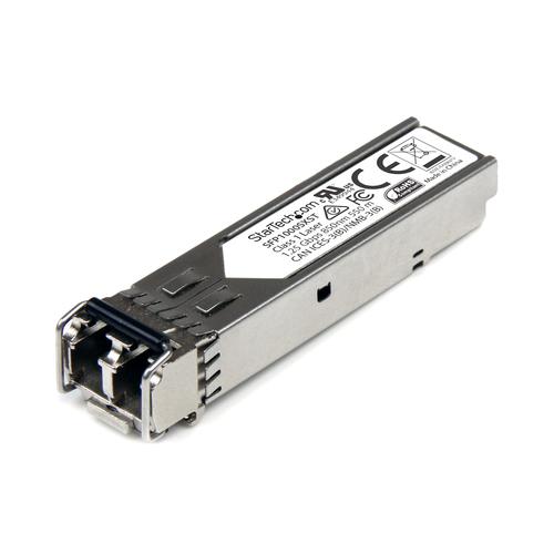 StarTech.com MSA Uncoded SFP Module - 1000BASE-SX - 1GbE Multi-Mode Fiber (MMF) Optical Transceiver - 1GE Gigabit Ethernet SFP - LC 550m - 850nm - DDM