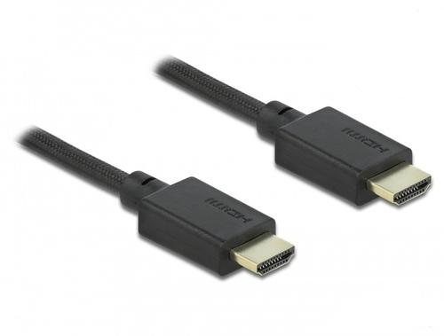 Delock High-speed HDMI cable, 48 Gbps, 8K, 60Hz, 2m