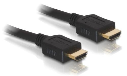 Delock HDMI Cable Ethernet A - A St/St 5.00m 4K Gold