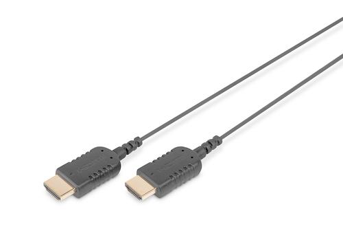Digitus HDMI cable, HighFlex St/Steel, 2.0m, sw