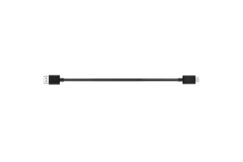 DJI Mini-HDMI to HDMI cable, 0.2 m, HDMI Type C (Mini) to HDMI Type A (Standard), Black