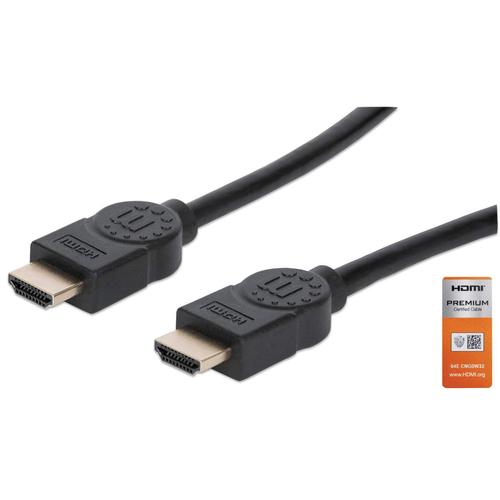Manhattan Premium HDMI cable with Ethernet channel, 4K@60Hz, 5m
