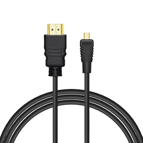 Savio CL-39 HDMI cable, 1 m, HDMI Type A (Standard) to HDMI Type D (Micro), Black