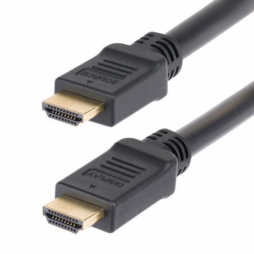 StarTech.com 33ft (10m) Active HDMI 2.0 Cable, CMP, Plenum Rated, High Speed HDMI Cable, 4K 60Hz, HDR10/HDCP 2.2/ARC, CMP In-Wall HDMI Cord