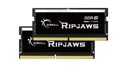 G.SKILL SO-DIMM 64 GB DDR5-4800 (2x 32 GB) Dual Kit (black, F5-4800S4039A32GX2-RS, Ripjaws)