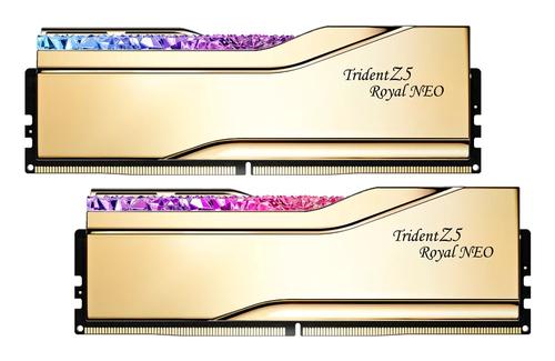 G.SKILL DDR5 32GB PC 6400 CL30 KIT (2x16GB) TR5NG Royal GOLD