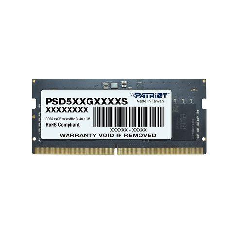 Patriot Memory Signature PSD516G560081S memory module