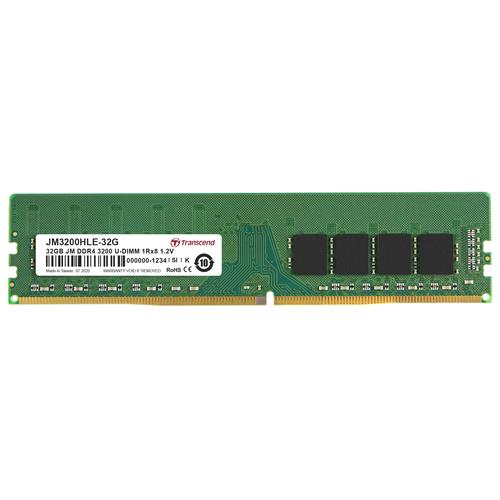 Transcend DDR4 32GB PC 3200 CL22 JetRam, JM3200HLE-32G