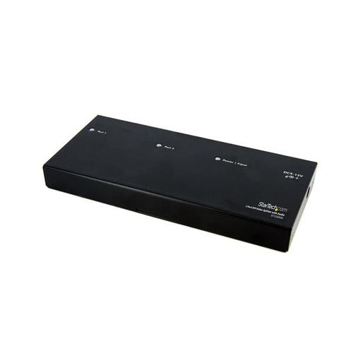StarTech.com 2-Port DVI Video Splitter with Audio - TAA