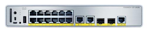 CISCO C9200CX-12T-2X2G-A network switch Managed Gigabit Ethernet (10/100/1000) Power over Ethernet (PoE)