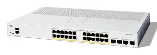 CISCO Catalyst 1200-24P-4X Smart Switch, 24