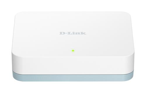 D-LINK DGS-1005D/E Unmanaged L2 Gigabit Ethernet (10/100/1000) Network Switch, White