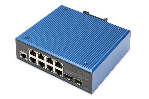 Digitus Switch 8+2-Port L2 Managed Gigabit Ethernet FPC