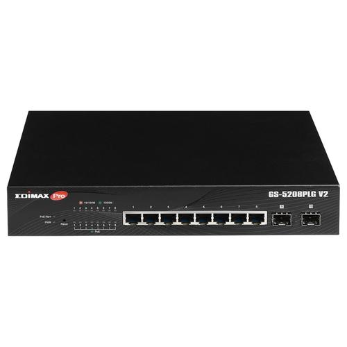 Edimax Switch Pro 8x GE GS-5208PLG V2 (POE)